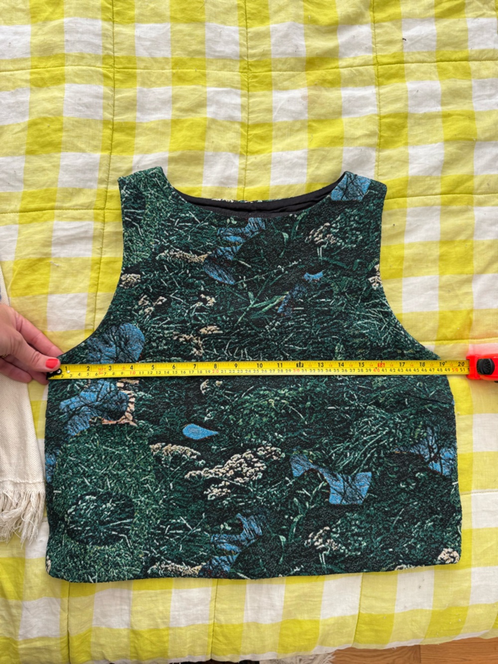 Alpha60 Sam Top in Forest Multi Jacquard - Picture 7 of 8